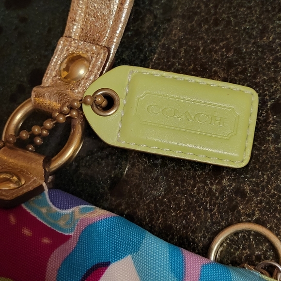 Coach Poppy Pop C Glam 15293 Pocket Tote Shoulder Bag RARE Limited Edition - Picture 8 of 16